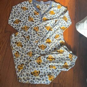 Disney girls The Lion King pajama set